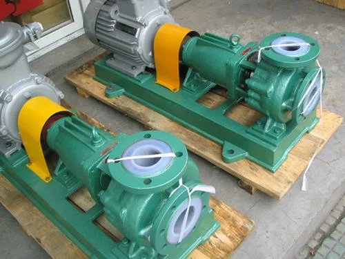 Ihf PTFE Lined Centrifugal Chemical Process Pump Transfer Sulfuric Acid Pump