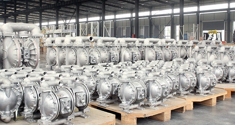 Air Operated Diaphragm Pumps for Forage Pond Addition Feeding