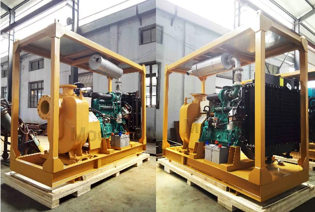 Good Price Single Stage Self Priming Semi-Trash Explosion-Proof Centrifugal Diesel Pump Set