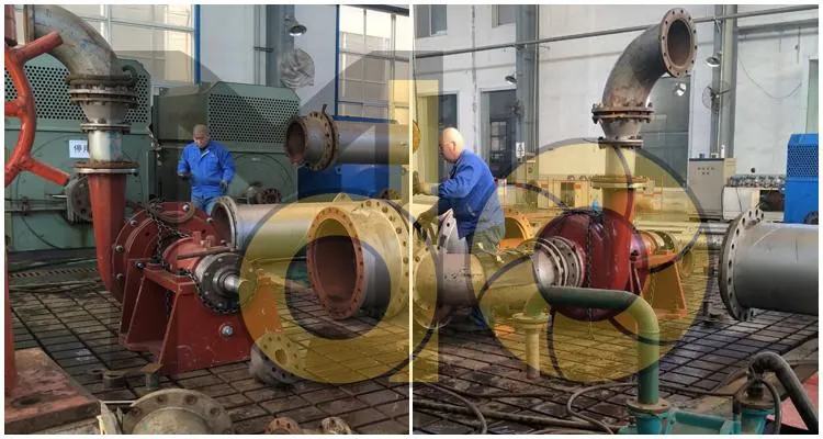 Fractional Fine Sand Corrosion Resistant Horizontal Centrifugal Slurry Pump for Mine