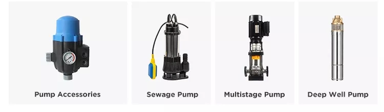 V750f Wholesale Sludge Transfer Sewage Pump Residential Suction with Float Switch