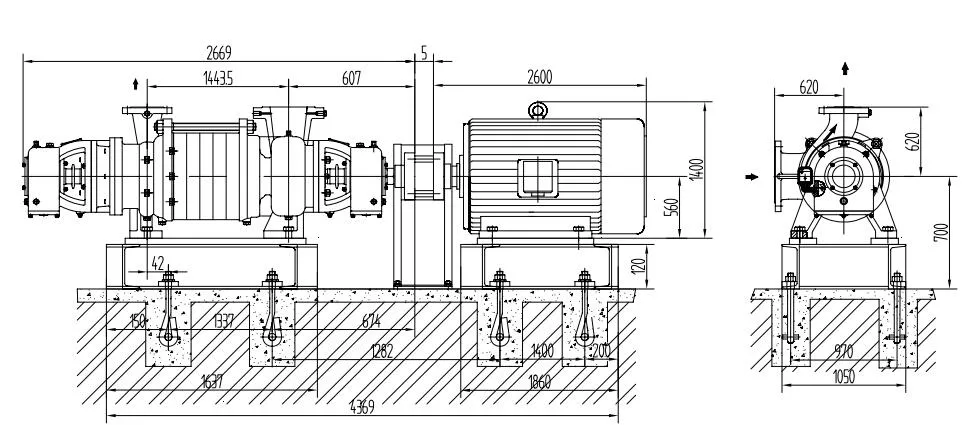 Double Casing High Temperature Resistance Boiler Feed Water Pump