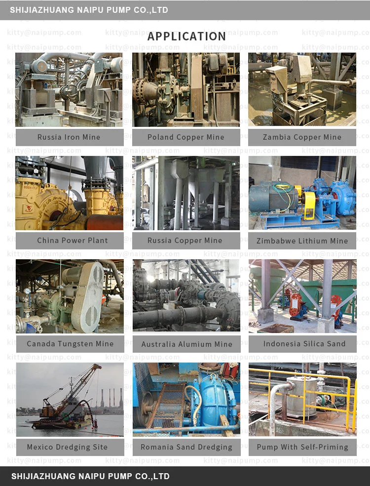 Erosion Resistant Heavy Duty Mill Discharge Slurry Pumps