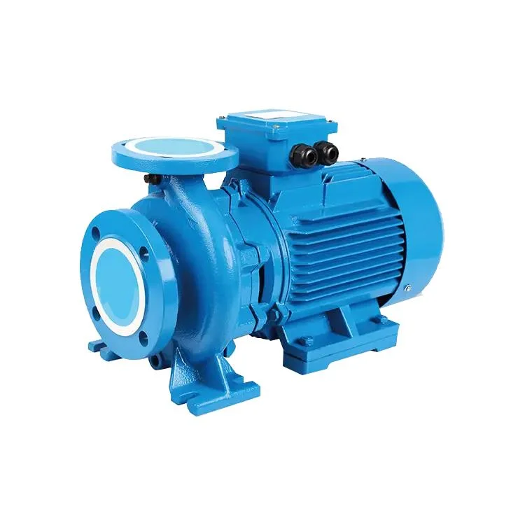 Clean Corrosion Resistant Centrifugal Electric 2.2kw Ihf Small Chemical Pump for Water Transfer with Diesel Engine