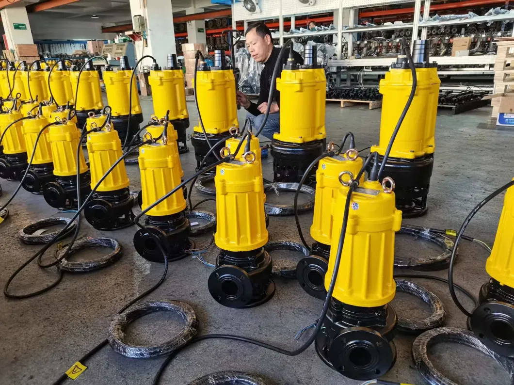 Industrial Submersible Cutting Sewage Pump for Dirty and Waste Water Treatment