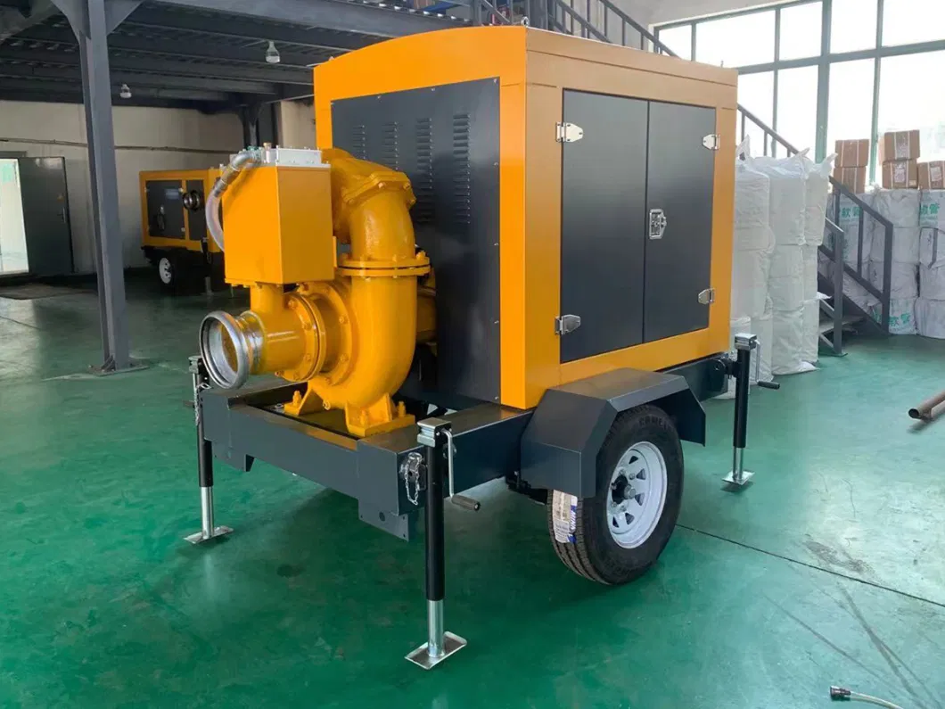 One Click Start-up High Flow Sewage Treatment Self Suction Pump