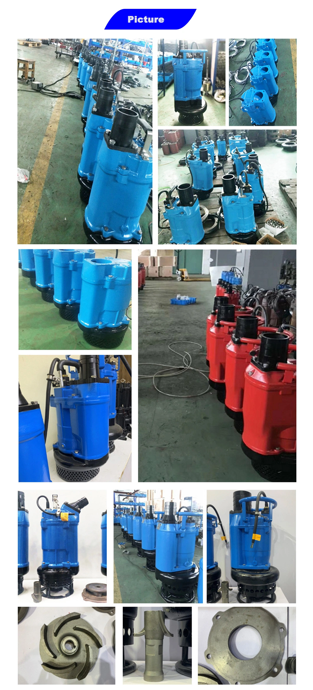 Vertical Electric High Chrome Alloy Large Solid Slurry Particle Submersible Pumps Dewatering Sewage Treatment Water Pump