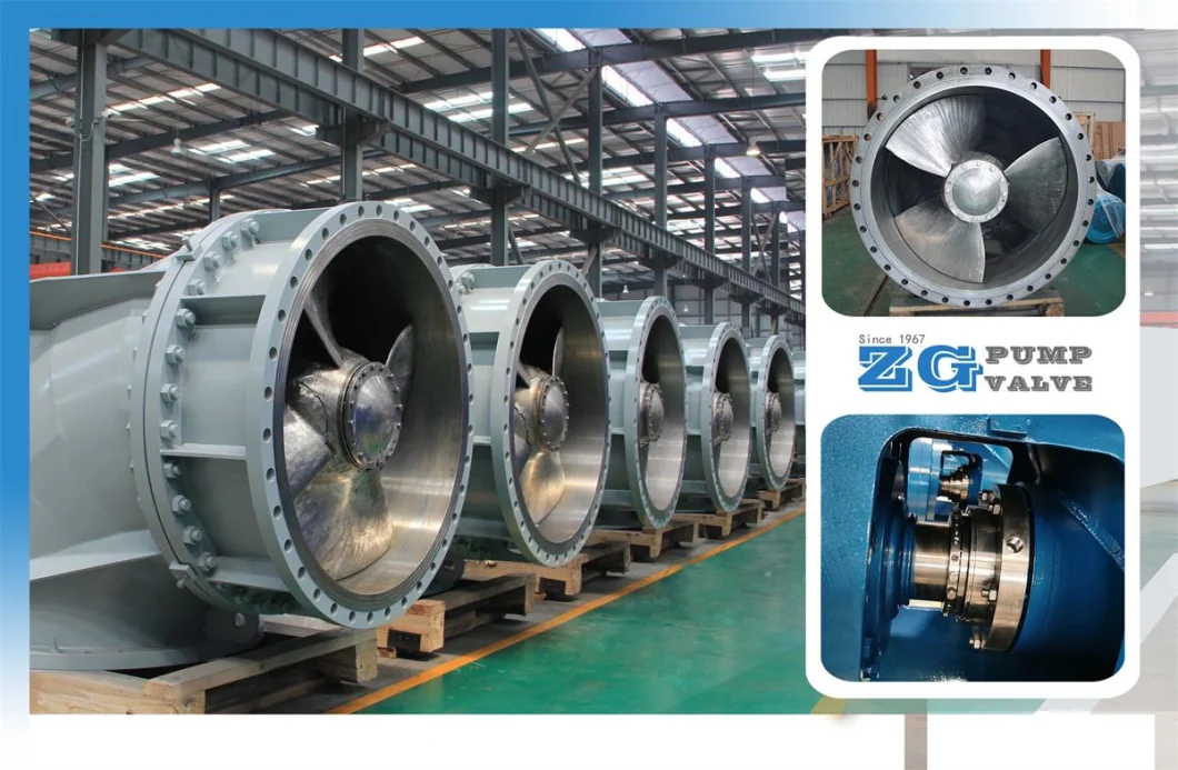 Monel/Hastelloy Force Circulation Evaporative Axial Flow Pump Elbow Chemical Big Diameter Pump