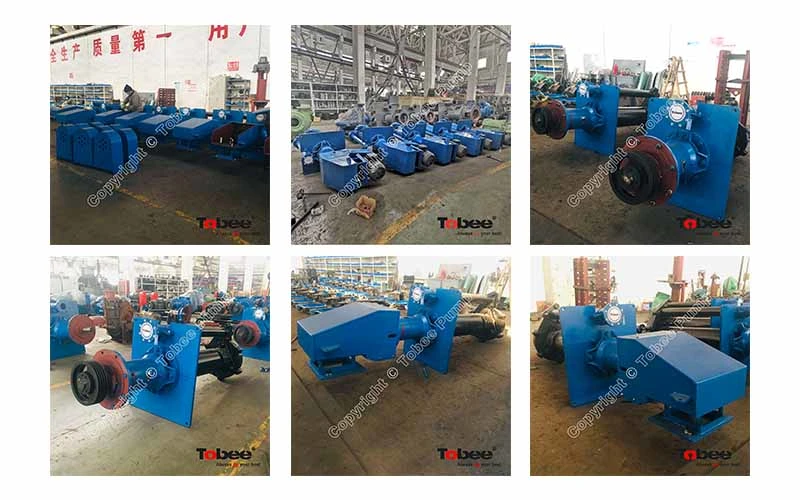 Tobee Rubber Lined Vertical Cantilever Sump Slurry Pumps, Acid-Resisting Vertical Slurry Pump, Rubber Lined Vertical Spindle Slurry Pump