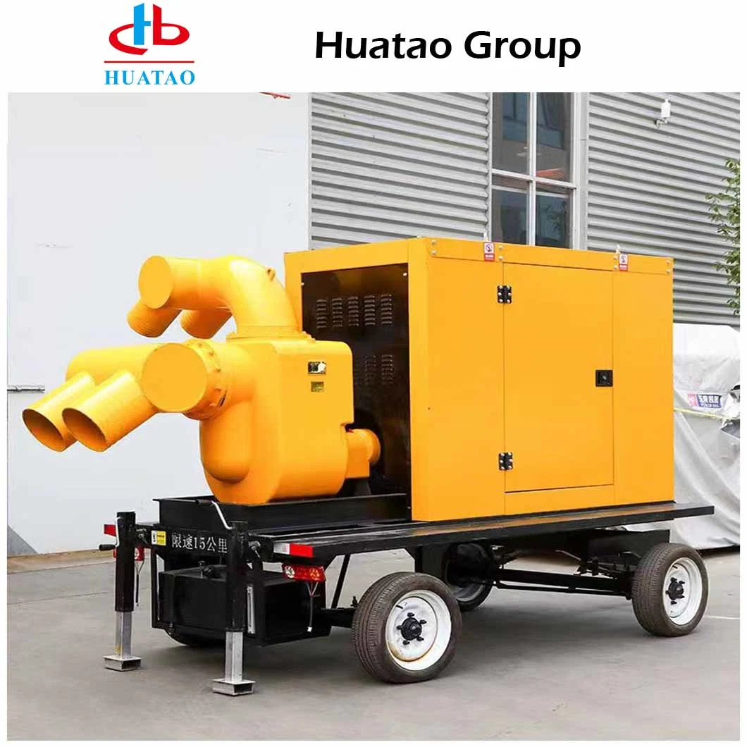 500m3/H Diesel Engine Flood Control Mobile Pump Truck