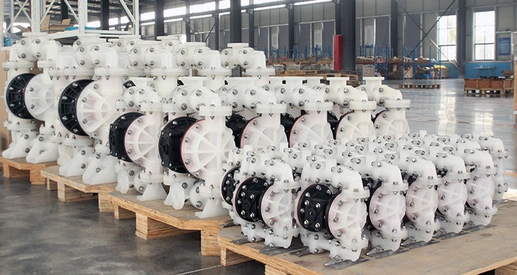 Double Diaphragm Pumps Used for Wastewater Treatment, Chemical Manufacturing, and Food Processing