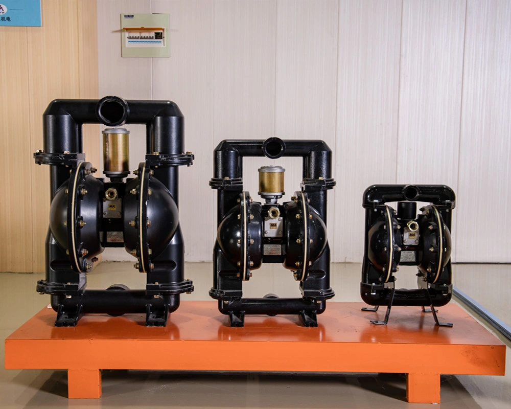 3 Inch Aluminum Alloy Pneumatic Diaphragm Pump Industrial Chemical Resistant Water Transferring and Wastewater Disposal.