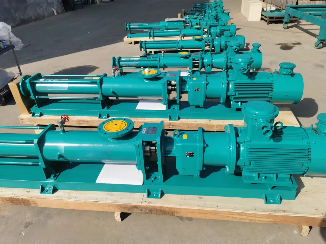 Sewage Sludge High Viscosity Single Screw Pump for Wastewater