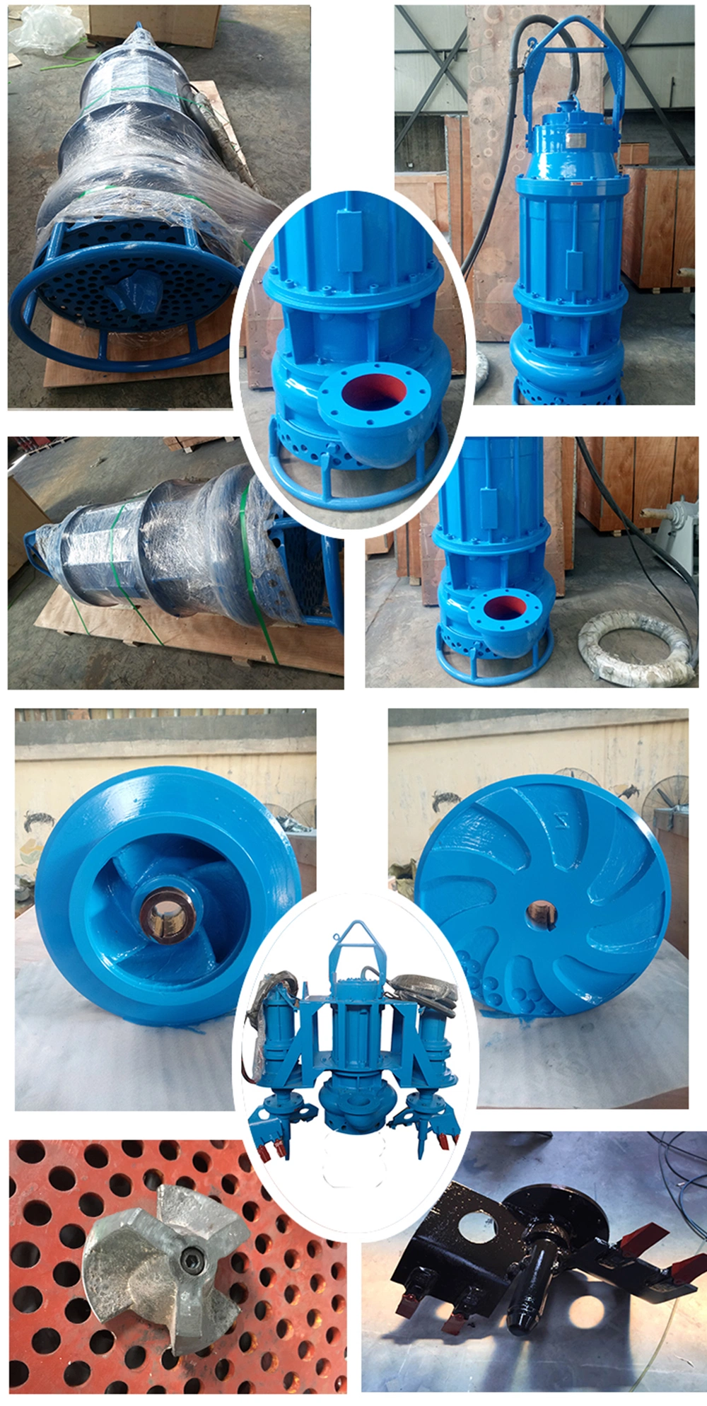 Corrosion Resistant Centrifugal Submersible Motor Sludge Dewatering Sump Pumps