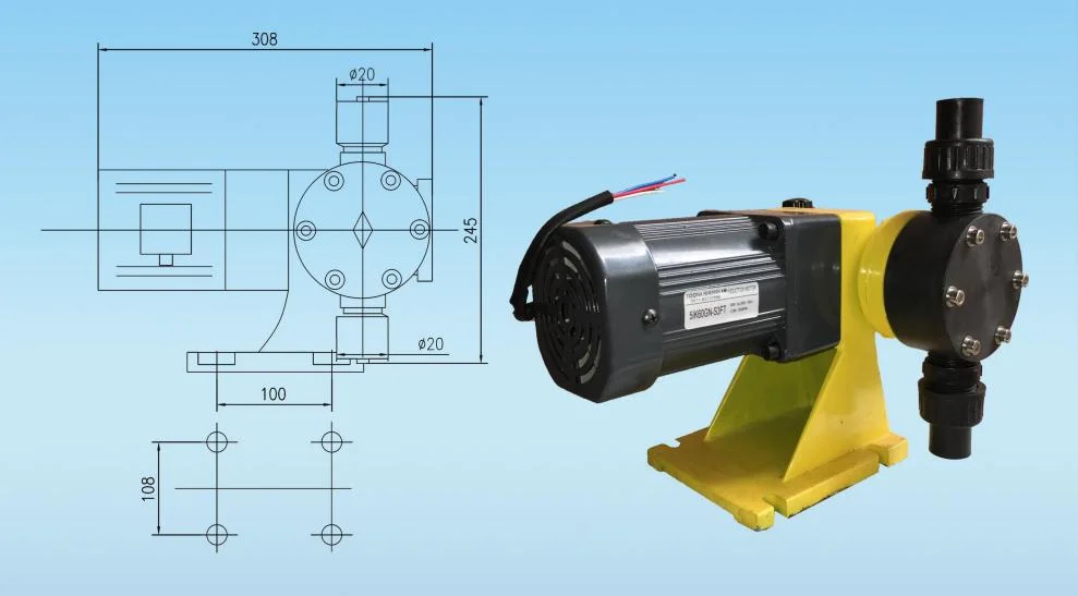 Chemical Pumps Self-Priming Fluoroplastic Pumps Horizontal Corrosion-Resistant Pumps