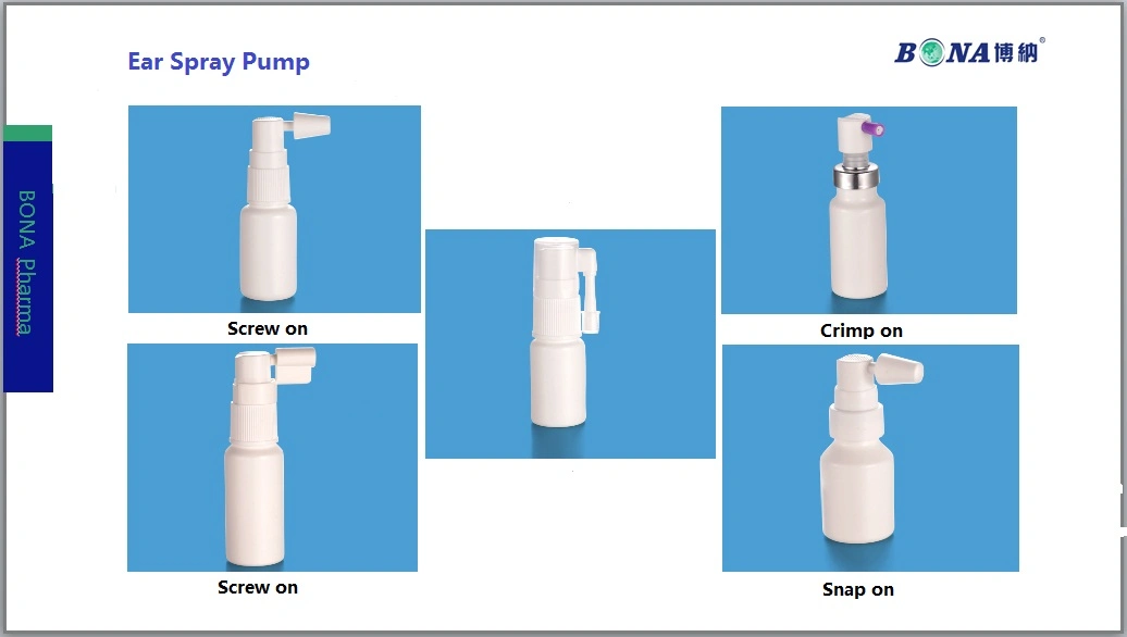 Metered-dose Ear Spray Pump Earwax Clean Treatment