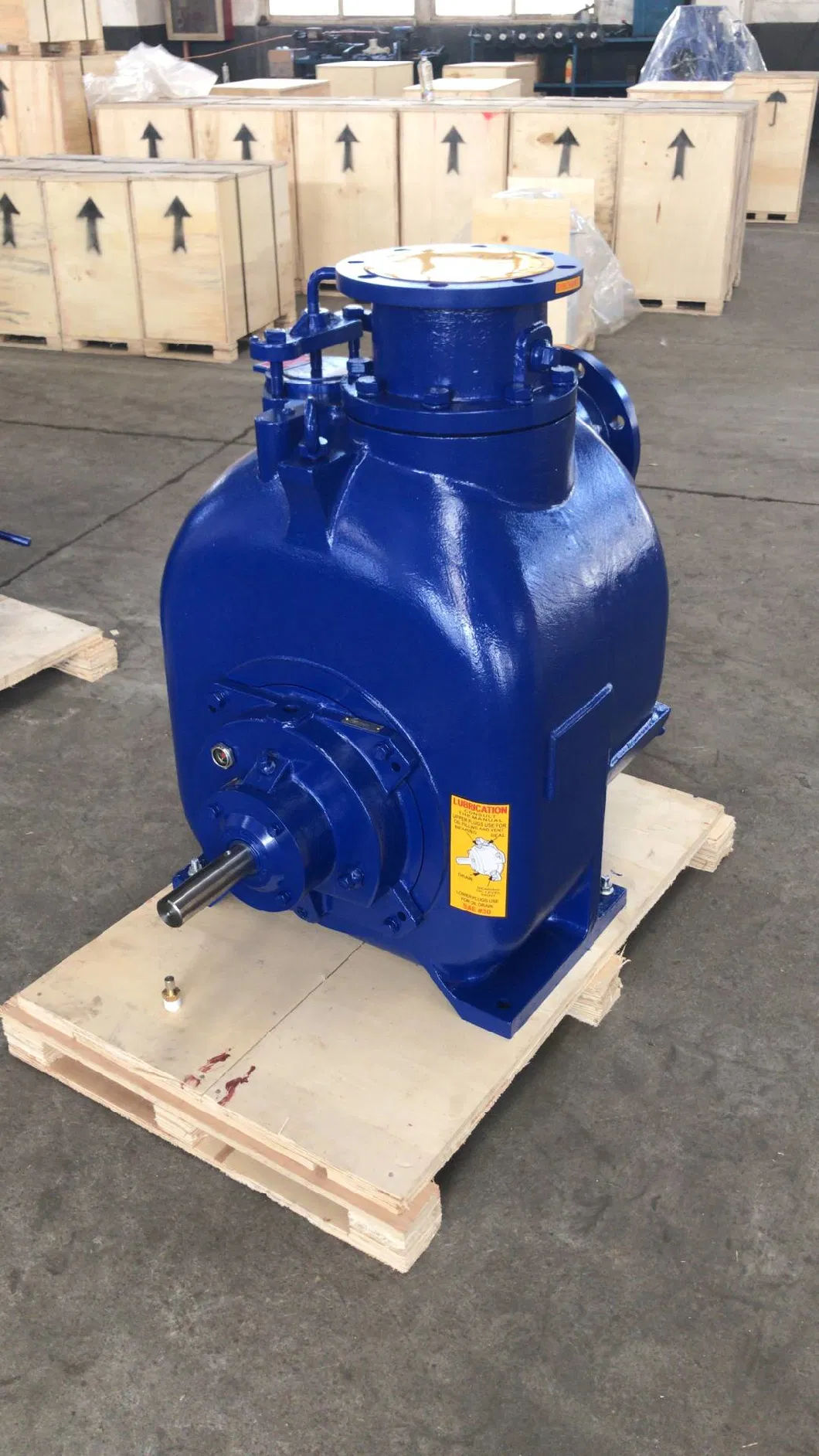 3-12 Inch Non-Clog Wastewater Transport and Flood Control Sewage Self-Priming Trash Pump