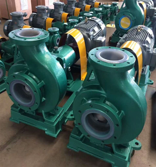 Ihf PTFE Lined Centrifugal Chemical Process Pump Transfer Sulfuric Acid Pump