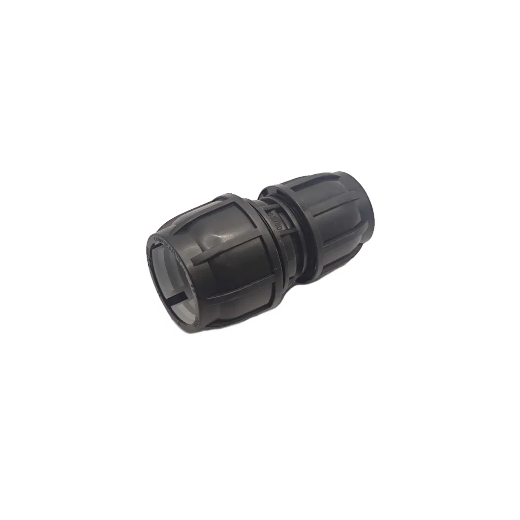 New Black Reducing Straight PE Pipe Fittings for Irrigation Use CE ISO