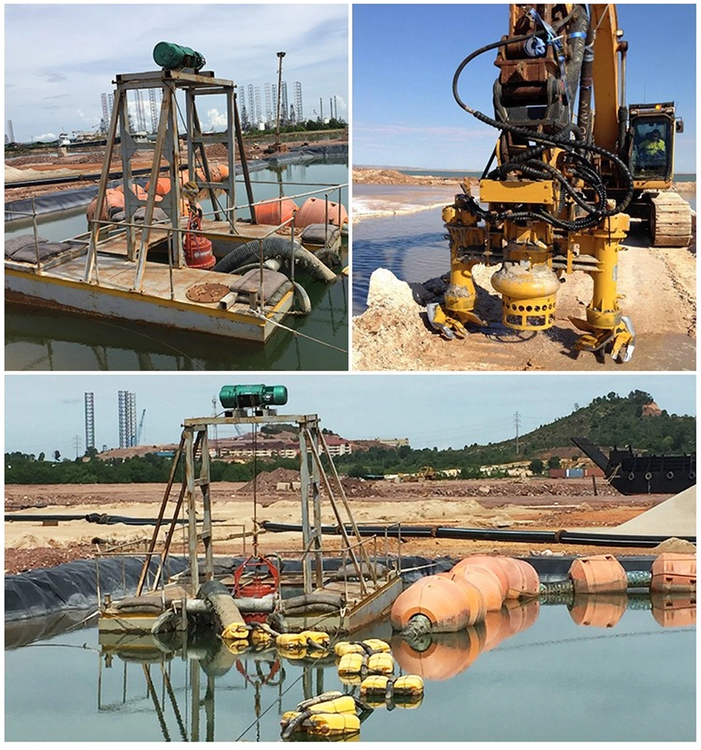 Excavator Industrial Submisable Mining Hydraulic Sand New Slurry Pumps