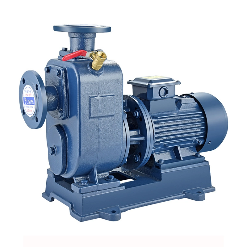 Zw Self Priming Sewage Pump Horizontal Stainless Steel Explosion-Proof Centrifugal Booster Pump