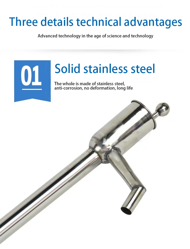 Manual Stainless Steel Oil Pump, Acid, Alkali Resistant
