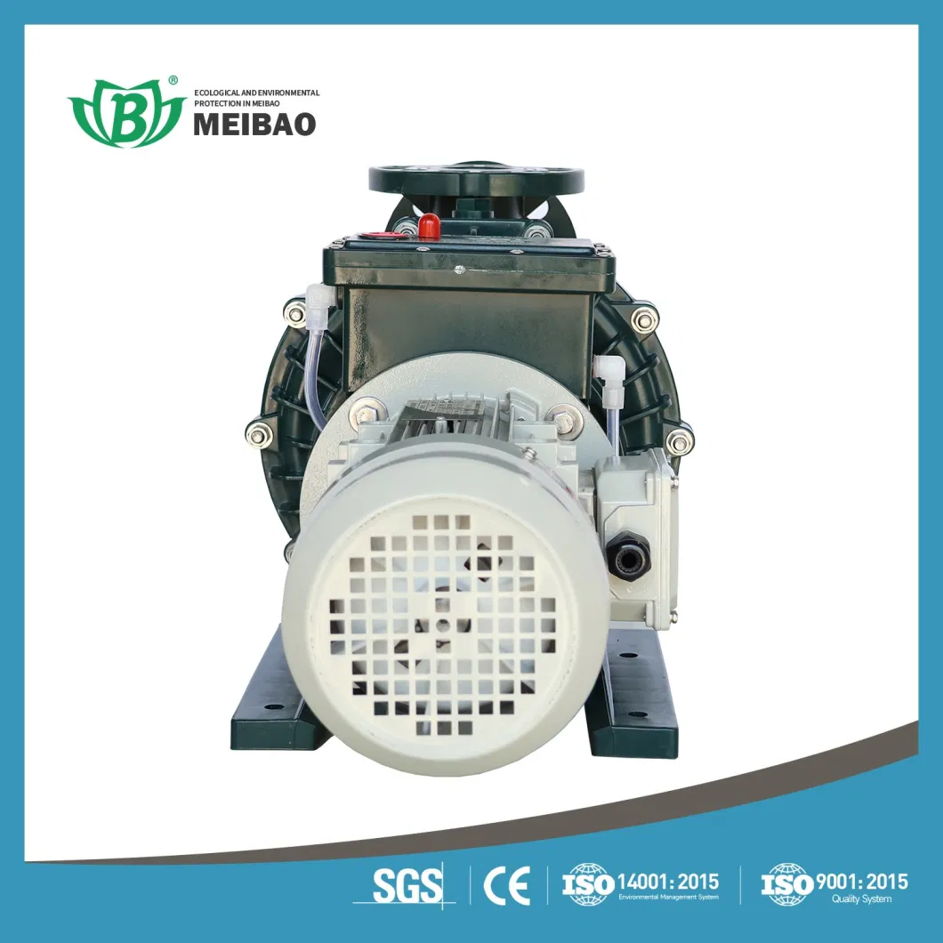 Polypropylene and PVDF Centrifugal Circulating Self-Priming Pump for Waste Water Used