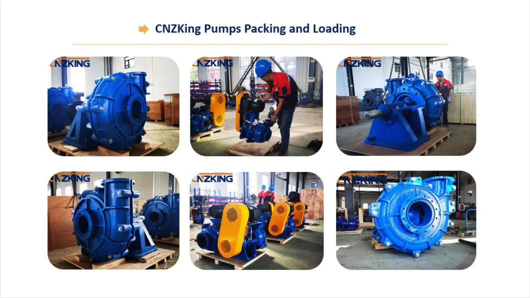 Zkingpump Metal Lined Anti-Corrosion Centrifugal Slurry Pump for Gold Mining Coal, Chemical Industry