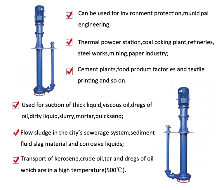 Explosion-Proof Liquid Sewage Pump Vertical Self-Priming Sewage Pump Liquid Sewage Pump