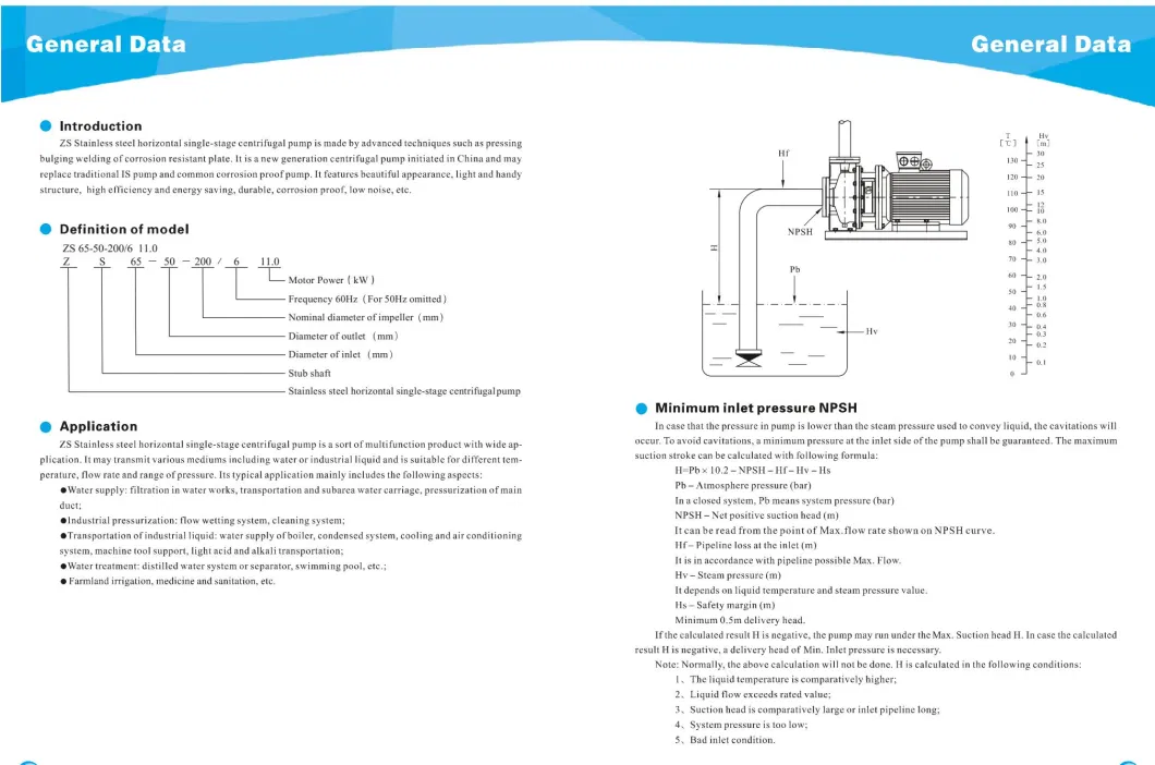 Stainless Steel Horizontal Pump Large Flow Industrial Circulation Pump