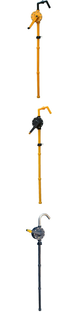 Steel Lever Action Gas Oil Diesel Grease Piston Hand Pump 55 Gallons Self Priming Dispenser