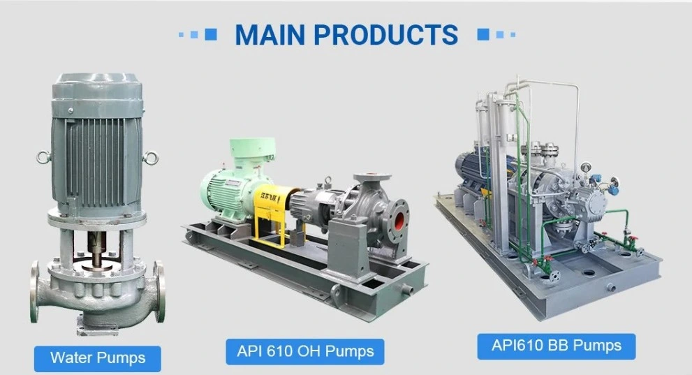 High Capacity API 610 Multistage Self Priming Electric Motor Booster Pump