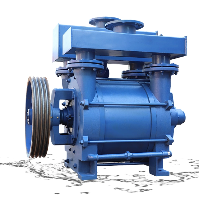 Heavy-Duty Water Ring Vacuum Pump with High Flow Rate and Excellent Durability for Industrial Use