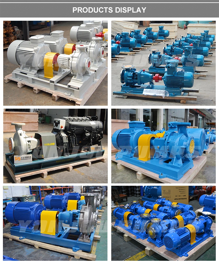 Electric Heavy Duty End Suction Industrial Water Pump