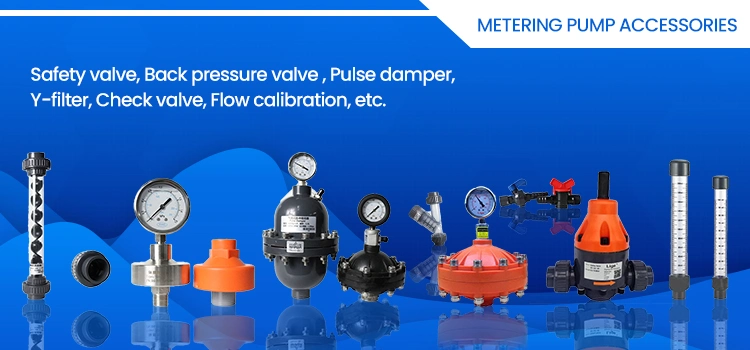 Hydraulic Plunger Mechanical Diaphragm Metering Pumps Pool Acid Chemical Dosing Pump for Water Treatment