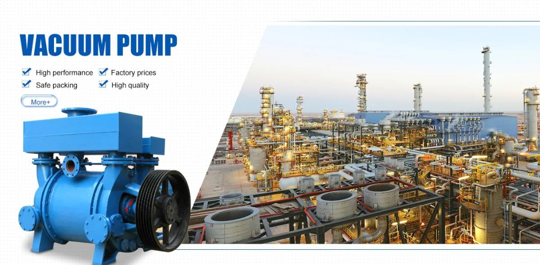 Heavy-Duty Water Ring Vacuum Pump with High Flow Rate and Excellent Durability for Industrial Use