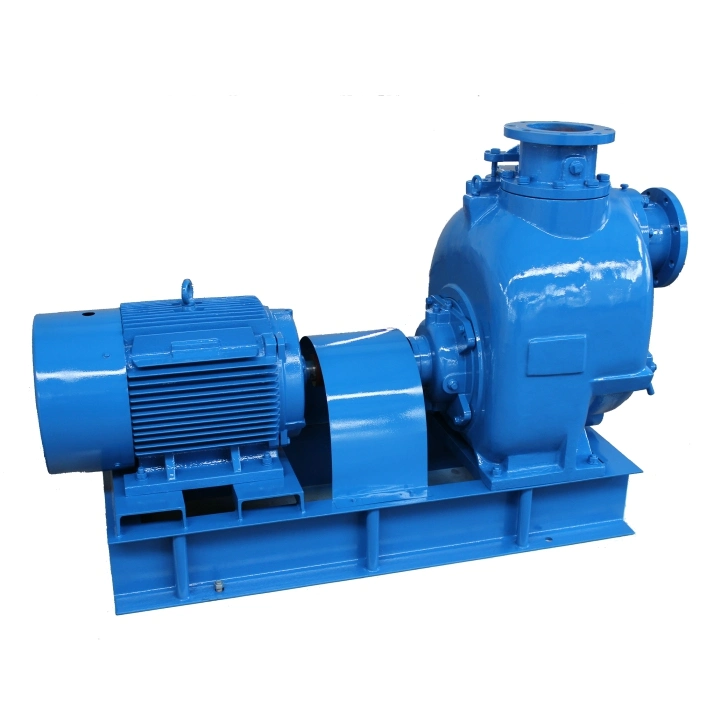 Customized Self Priming Electric Belt Driven OEM Bellows Dewatering Pump