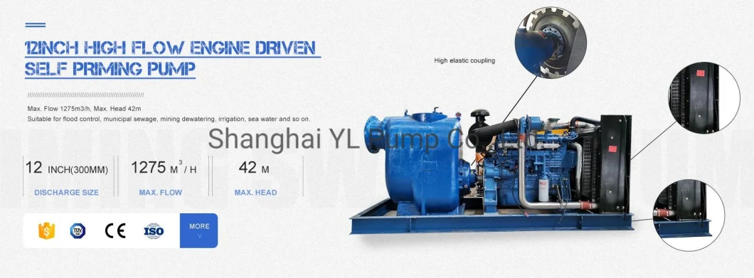 Tx/Th New Diesel Pump Diesel Water Pump Diesel Centrifugal Pump for Sewage