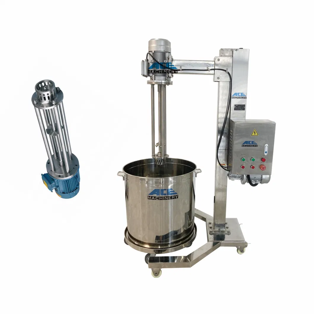 Factory Price Industrial Chemical Inline Homogenizer Pipeline High Shear Circulation Mixer Emulsion Pump for Xanthan Gum