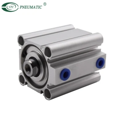 C (D) Q2 Series Double Acting Single Rod Compact Air Cylinder