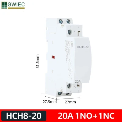 China Manufacturer AC Hch Modular 2pole Telemecanique 220V Auxiliary Contactor Price in