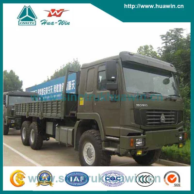Sinotruk HOWO 6X6 Miliary Use Cargo Truck