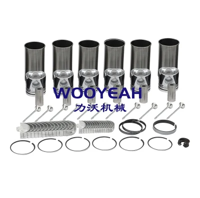 340-9000200b Enginie Liner Kits Liner Piston Pin Piston Ring Yuchai Yc6108 Yc6b125 Diesel Engine Parts 3 Ton Loader Parts