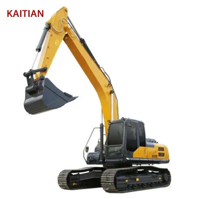 27 Ton Digger Excavators Xe270dk Hydraulic Excavator with Closed Cabin