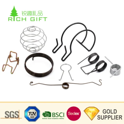 Custom Large Garage Door Lock Handle Torsion Spring Clamp Toy Hair Clip Small Assortment SWC Material Trailer Ramp Flat Bar Double Spiral Spring for Mouse Trap