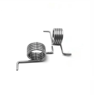 Stainless Steel Nickel-Plated 90&deg; /120/180&deg; Clip Torsion Spring Accessories 304 Right-Hand Torsion Torsion Spring