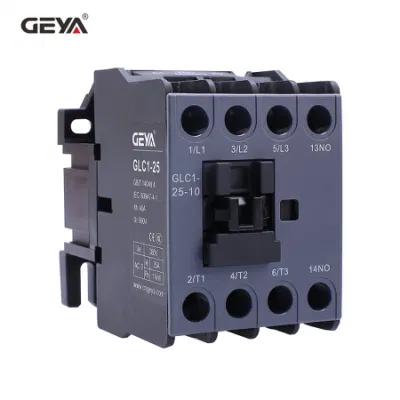 DIN Rail 230V Single Phase AC1 AC3 24V AC Contactor