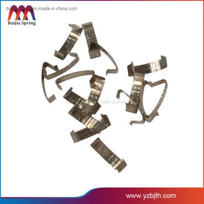 Manufacturer Wholesale 2mm Strong Downlight Adjustable Clothespin Hook Torsion Spring Clip 5mm High Torque Brake Pedal Clutch Light Duty Using Flat Wire Spring