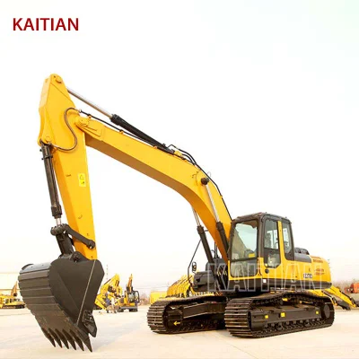 27 Ton Digger Excavators Xe270dk Hydraulic Excavator with Closed Cabin