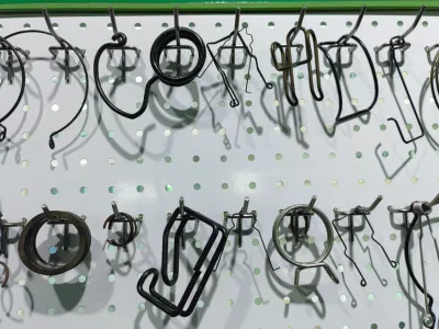 CNC Spring Coiling Machine with 2 Axis 0.15~0.8mm KCT-8C Stainless Steel Springs for Metric Extension Springs